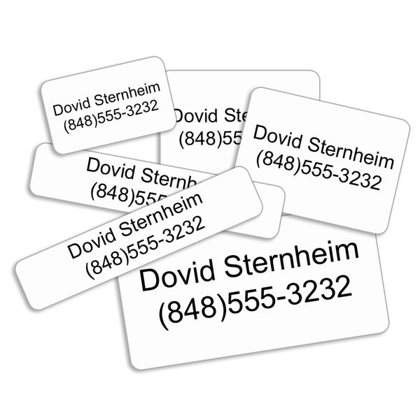 Assorted Name Labels
